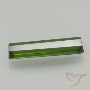Turmalina Verde escuro Natural 1.93ct, Corte Octógono / Esmeralda, VVS-VS