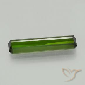Turmalina Verde Terroso Natural 2.22ct, Corte Octógono / Esmeralda, VVS-VS