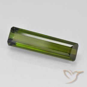 Turmalina verde escuro Natural 1.59ct, Corte Octógono / Esmeralda, VS