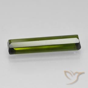Turmalina verde escuro Natural 1.59ct, Corte Octógono / Esmeralda, VS