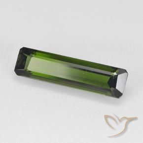 Turmalina Algas Verdes Natural 1.57ct, Corte Octógono / Esmeralda, VVS-VS