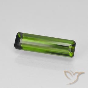 Turmalina Verde escuro Natural 1.11ct, Corte Octógono / Esmeralda, VVS-VS
