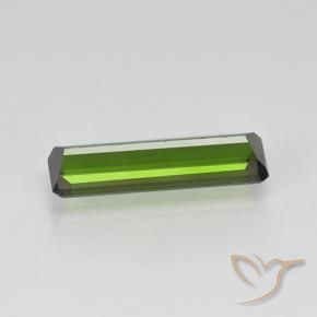 Turmalina Verde escuro Natural 1.11ct, Corte Octógono / Esmeralda, VVS-VS