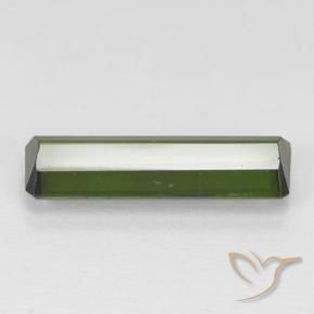 Turmalina Verde Terroso Natural 1.24ct, Corte Octógono / Esmeralda, VS