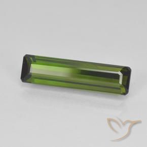 Turmalina Verde médio Natural 2.16ct, Corte Octógono / Esmeralda, VVS