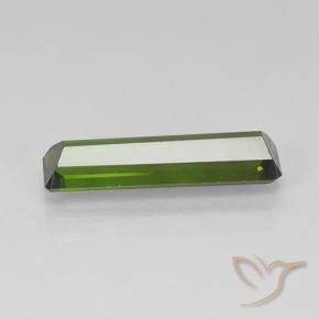 Turmalina Verde médio Natural 2.16ct, Corte Octógono / Esmeralda, VVS