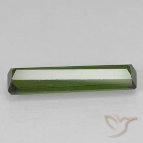 Turmalina Verde escuro Natural 1.54ct, Corte Octógono / Esmeralda, VVS-VS