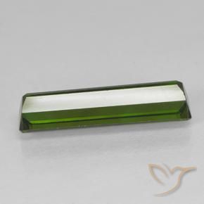 Turmalina Verde escuro Natural 2.10ct, Corte Octógono / Esmeralda, VVS-VS