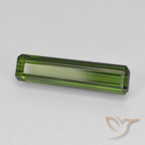 Turmalina Verde escuro Natural 1.70ct, Corte Octógono / Esmeralda, VVS
