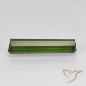 Turmalina Verde escuro Natural 1.70ct, Corte Octógono / Esmeralda, VVS
