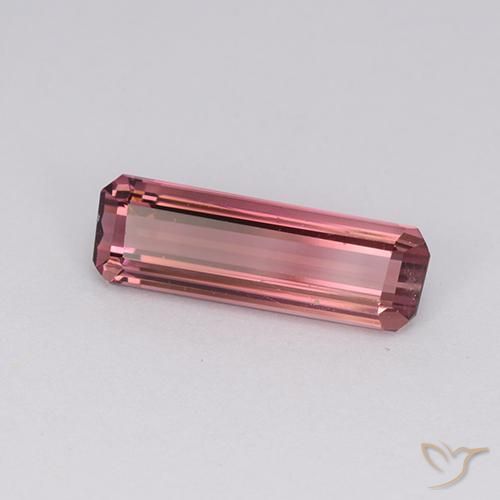 Turmalina Rosa escuro Natural 2.18ct, Corte Octógono / Esmeralda, VVS-VS