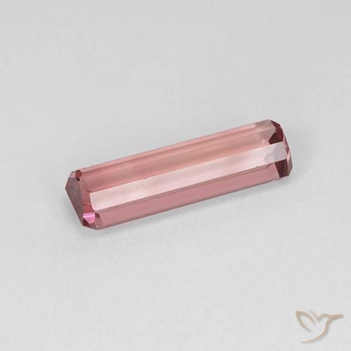Turmalina rosa médio Natural 1.99ct, Corte Octógono / Esmeralda, VS