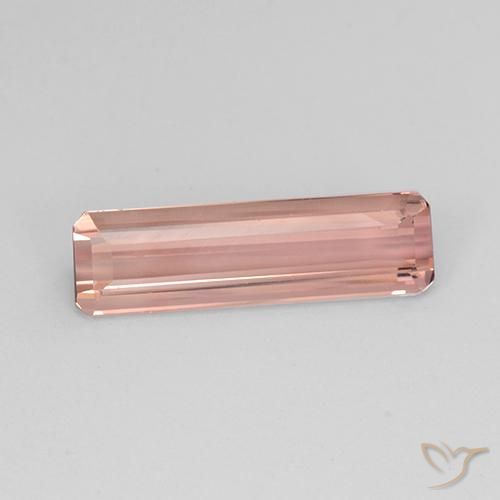 Turmalina Medium Light-Pink Natural 2.89ct, Corte Octógono / Esmeralda, VVS-VS
