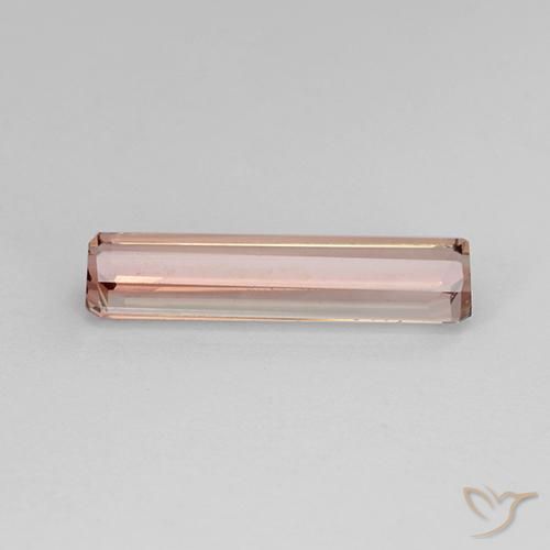 Turmalina Medium Light-Pink Natural 2.89ct, Corte Octógono / Esmeralda, VVS-VS