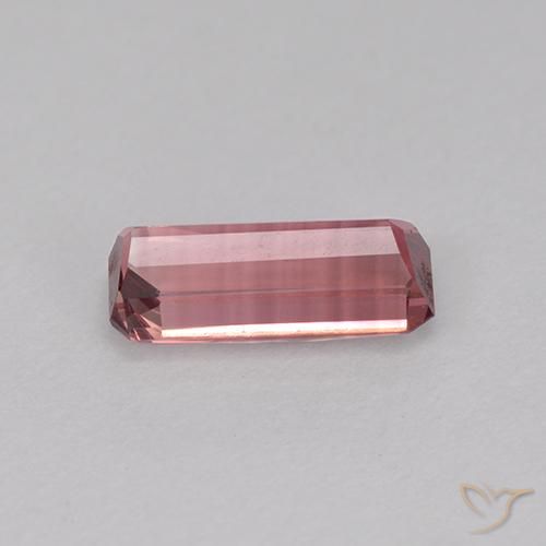 Turmalina Rosa escuro Natural 0.97ct, Corte Octógono / Esmeralda, VVS-VS