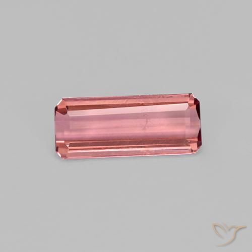 Turmalina Jacarandá Rosa Natural 0.93ct, Corte Octógono / Esmeralda, VVS-VS