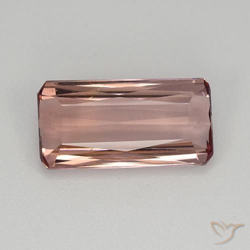 2.57ct Natural joaninha vermelha Turmalina, Corte Esmeralda, VVS-VS