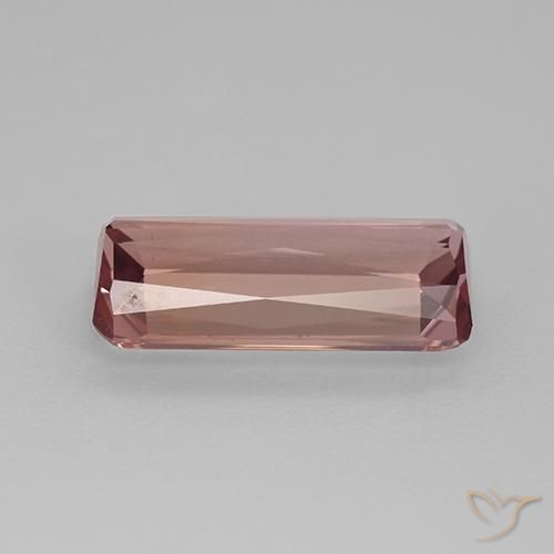Turmalina joaninha vermelha Natural 2.57ct, Corte Octógono / Esmeralda, VVS-VS