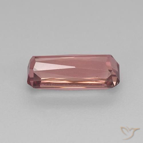 Turmalina rosa médio Natural 1.54ct, Corte Octógono / Esmeralda, VVS-VS