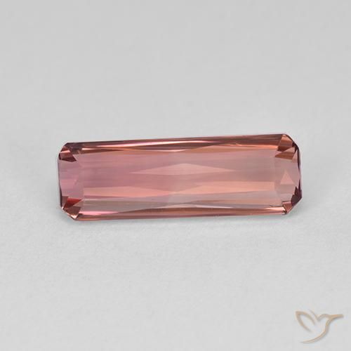 1.84ct Natural Rosa Intenso Turmalina, Corte Esmeralda, VVS-VS