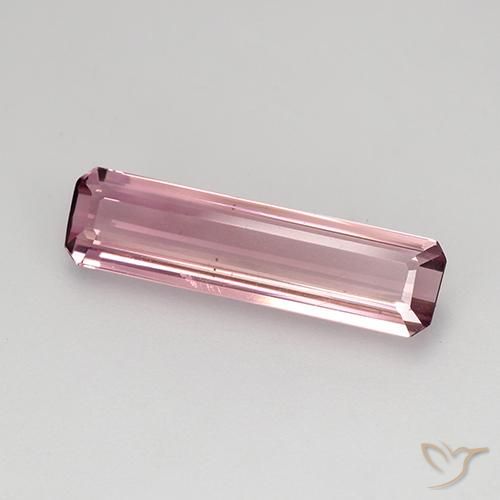 Turmalina Rosa Profundo Natural 1.94ct, Corte Octógono / Esmeralda, VVS