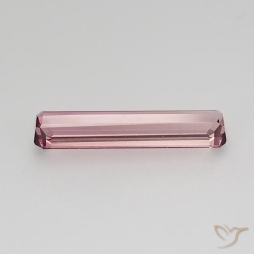Turmalina Rosa Profundo Natural 1.94ct, Corte Octógono / Esmeralda, VVS