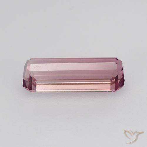 Turmalina Roxo Rosa Natural 1.63ct, Corte Octógono / Esmeralda, VVS