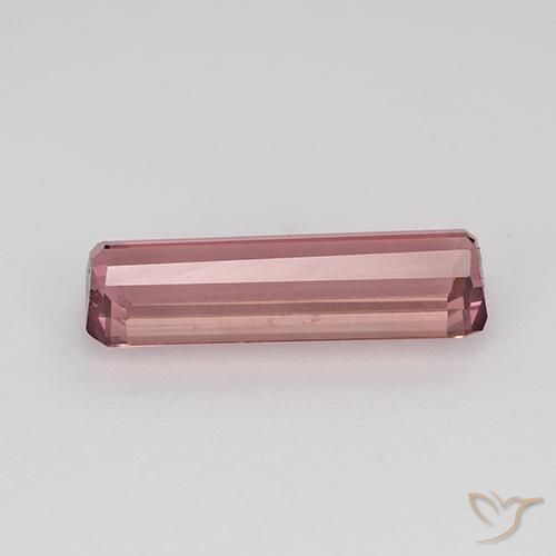 Turmalina Laranja Rosa Natural 1.45ct, Corte Octógono / Esmeralda, VVS