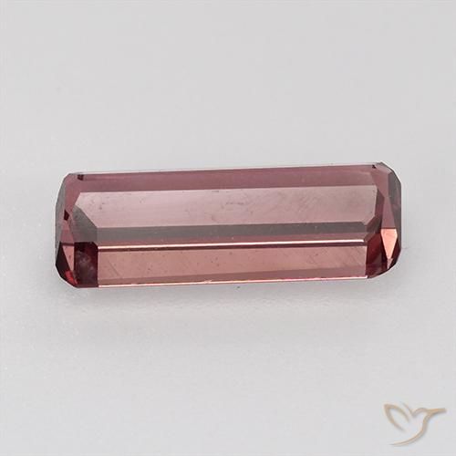 Turmalina rosa médio Natural 1.60ct, Corte Octógono / Esmeralda, VVS