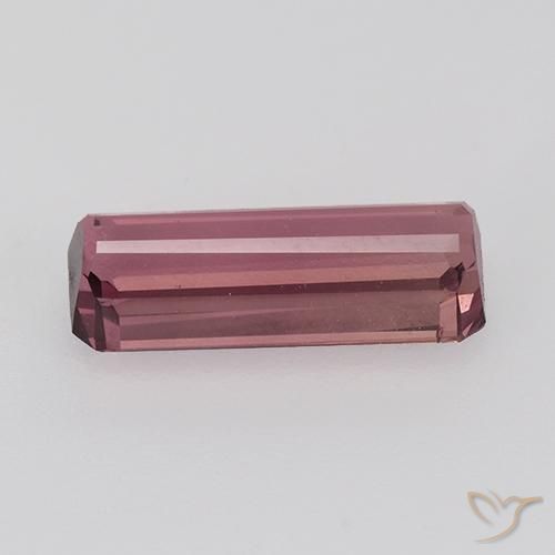 Turmalina Magenta Profundo Natural 1.56ct, Corte Octógono / Esmeralda, VVS