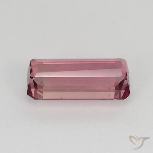 Turmalina Rosa Intenso Natural 1.18ct, Corte Octógono / Esmeralda, VVS