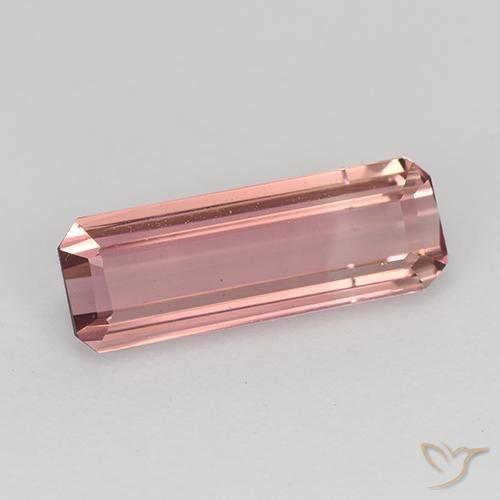 Turmalina Rosa Intenso Natural 1.64ct, Corte Octógono / Esmeralda, VS