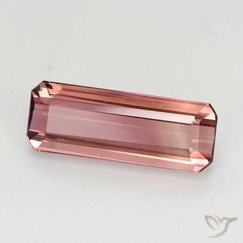 Turmalina Rosa escuro Natural 1.65ct, Corte Octógono / Esmeralda, VVS