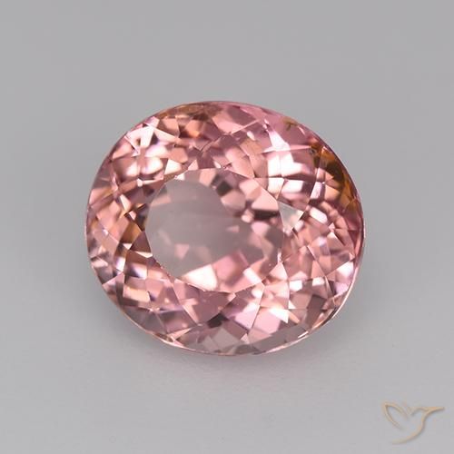 Turmalina Rosa chiclete Natural 2.57ct, oval, VVS-VS