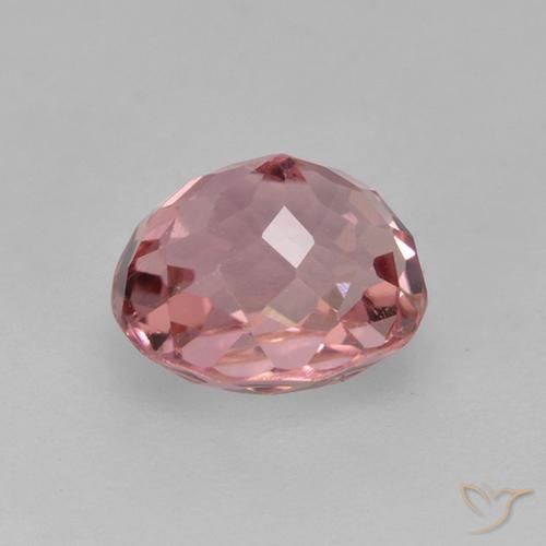 Turmalina Chiclete rosa claro Natural 1.35ct, oval, VS