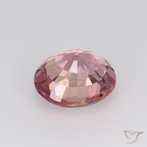 Turmalina Rosa quente Natural 1.68ct, oval, VVS-VS