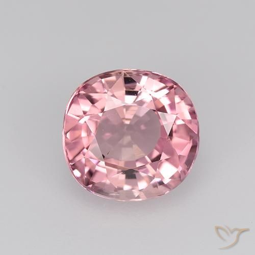 1.62ct Natural Rosa quente Turmalina, oval, VVS-VS