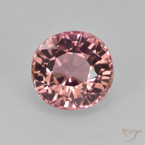 1.48ct Natural Luz rosa Turmalina, oval, VVS