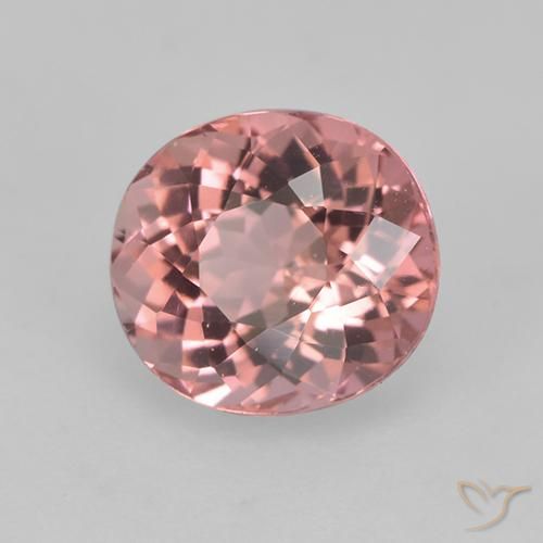 Turmalina Luz rosa Natural 1.53ct, oval, VVS
