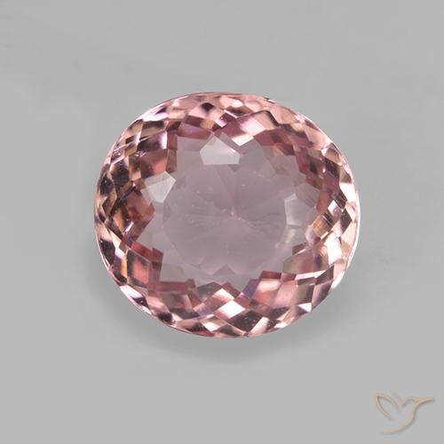1.61ct Natural Luz rosa Turmalina, oval, VVS-VS