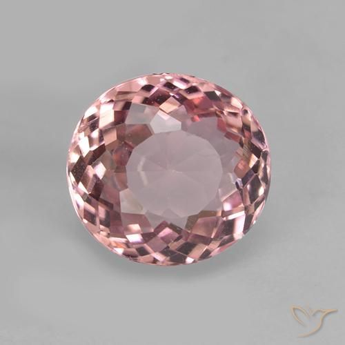 Turmalina Luz rosa Natural 1.61ct, oval, VVS-VS