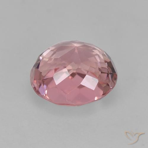 Turmalina Luz rosa Natural 1.61ct, oval, VVS-VS