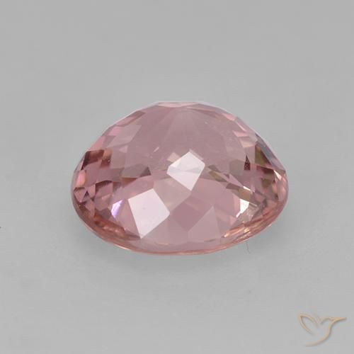 Turmalina Luz rosa Natural 1.45ct, oval, VVS-VS