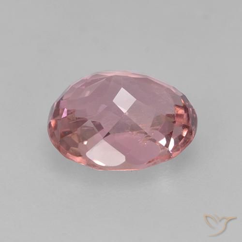 Turmalina Rosa choque claro Natural 1.63ct, oval, VS