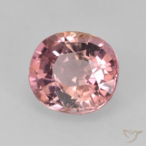 Turmalina Rosa escuro Natural 1.57ct, oval, VVS-VS