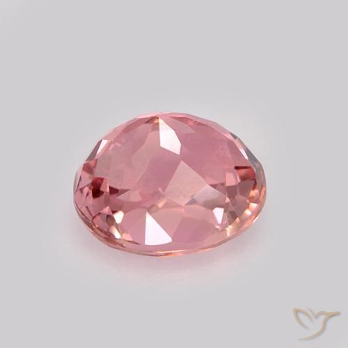 Turmalina Rosa chiclete Natural 1.44ct, oval, VVS-VS