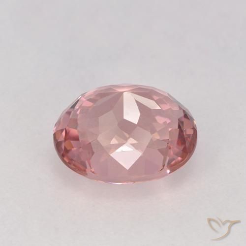Turmalina Luz rosa Natural 1.51ct, oval, VVS-VS