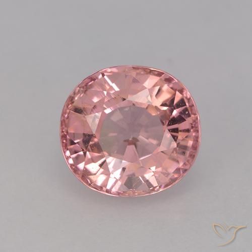 1.61ct Natural Luz rosa Turmalina, oval, VVS-VS