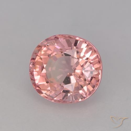 Turmalina Luz rosa Natural 1.61ct, oval, VVS-VS