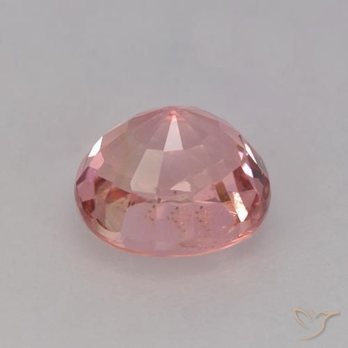 Turmalina Luz rosa Natural 1.61ct, oval, VVS-VS